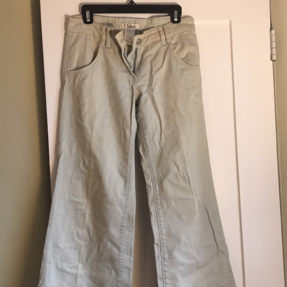 Chloe woman’s flared jeans